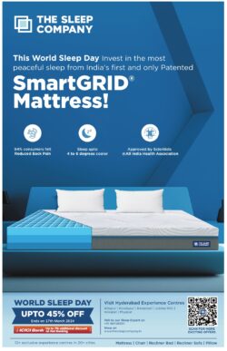 smartgrid-mattress-the-sleep-company-this-world-sleep-day-ad-times-of-india-delhi-15-03-2024