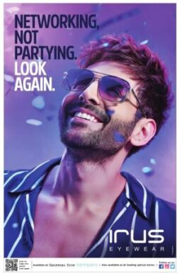 irus-eyewear-net-working-not-partying-look-again-ad-times-of-india-hyderabad-17-05-2024