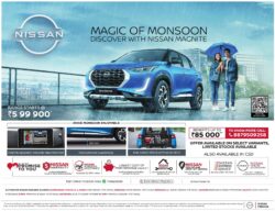 nissan magic of monsoon discover with nissan magnite ad times of india ahmedabad 03 07 2024