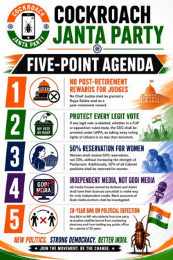 cockroach-janta-party-five-point-agenda-ad-19-05-2026