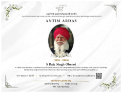 s-raja-singh-oberoi-antim-ardas-obituary-ad-times-of-india-delhi-04-03-2026
