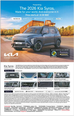 the-2026-kia-syros-orice-starts-at-rs-839900-ad-deccan-chronicle-hyderabad-09-05-2026